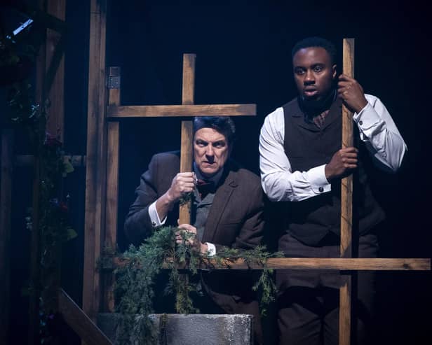 David Chafer and Pele Kelland-Beau in Dracula