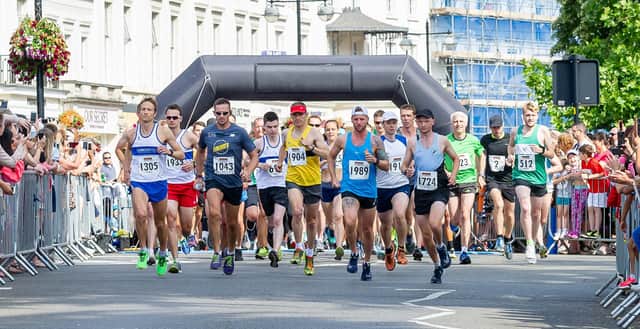 The Leamington Half Marathon. Picture by Mike Baker.