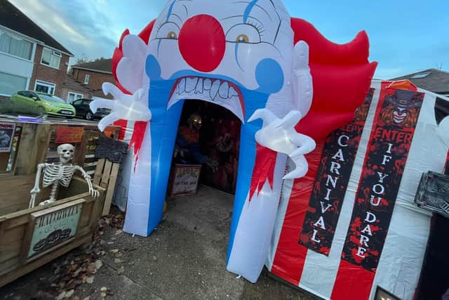 Photos from a previous year at the House of Halloween at 31 Whitmore Road in Whitnash. Pictures supplied.