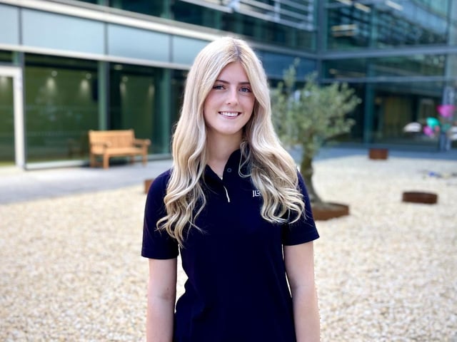 JLR Supply Chain apprentice Amy Wilkes
