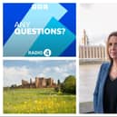BBC Radio 4’s Any Questions? will be visiting Kenilworth Castle on May 23. Right photo shows the show's presenter, BBC Political Correspondent Alex Forsyth (Photo by LoupePublishingLTD) . Photos supplied by English Heritage