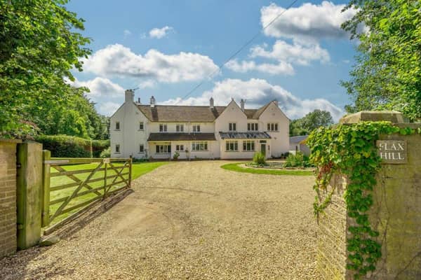 The six-bed country home has been placed on the market for £1,600,000. Photo by Fine and Country