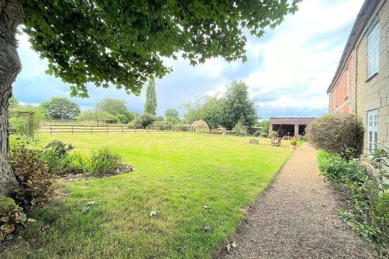 The property is set in nearly four acres of land. Photo by Margetts