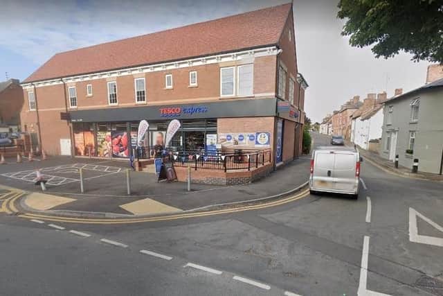 The collision happened outside Tesco Express in Telegraph Street, Shipston-on-Stour, at around 9.30am on January 26.