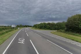 The collision happened on the A421 at its junction with Bicester Hill, Evenley.