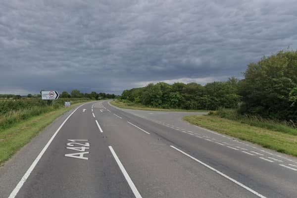 The collision happened on the A421 at its junction with Bicester Hill, Evenley.