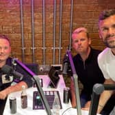 Ben Foster (right) hosts his podcast/Youtube channel The Cycling GK from a studio at 1 Mill Street.