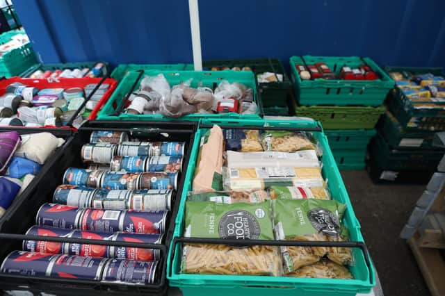 Hundreds more food parcels were handed out between April and September in the Rugby borough than over the same period in 2021, new figures show.
