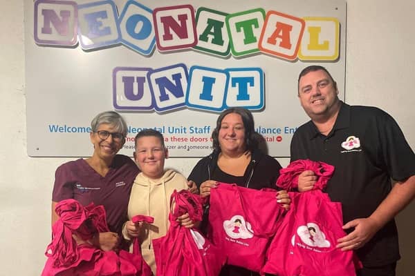 Libby Mae's Little Angels received a donation of £10,000 from the Morrisons Foundation to transform the Neonatal and Transitional Care Units at Warwick hospital