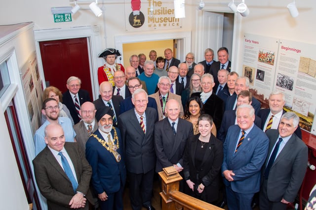 A preview event was held at the new home of the Fusiliers Museum in Warwick, which was officially opened by Henry Montgomery, grandson of Field Marshal Montgomery. Photo by Mike Baker