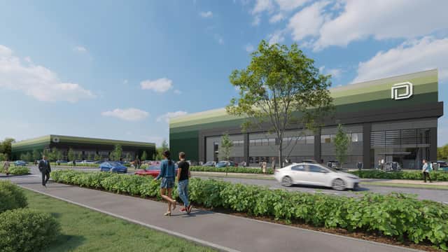 A computer generated image of the site. Picture supplied.