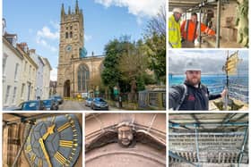 The iconic tower at Warwick’s famous St Mary’s Church is set to reopen for the first time in over a year following a £1.8m restoration. Left photo by Mike Baker and other supplied by RiVR