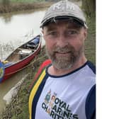 Stephen’s journey will raise money for The Royal Marines Charity.