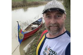 Stephen’s journey will raise money for The Royal Marines Charity.