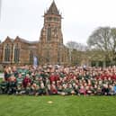 Players of all ages were on hand to help celebrate Old Laurentians' centenary at The Close. Picture by Chris Reading
