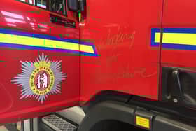Multiple fire engines have been sent to the scene. Photo by WFRS