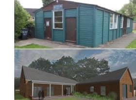 How the site looks now (top) - and how it could look.