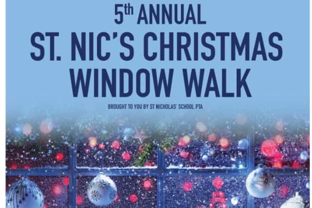 The Parent Teacher Association (PTA) is once again hosting its annual Christmas window walk. Photo supplied