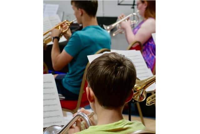 The Warwickshire and Coventry Youth Brass Course will be performing its debut concert at the UniBrass Championships during the results ceremony. Photo supplied by The Warwickshire and Coventry Youth Brass Course