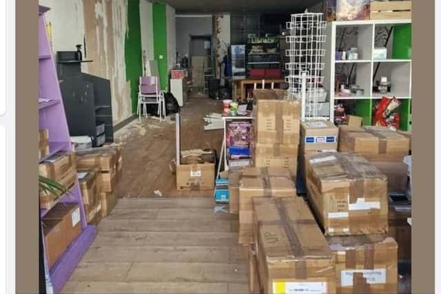 Volunteers helped Matt pack up the contents and move to new premises.