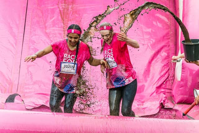 The Pretty Muddy event at the Race for Life. Picture courtesy of Kevin Michael Ladden Photography