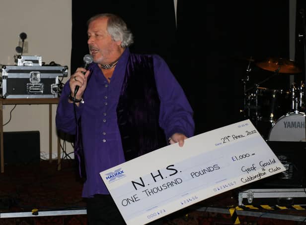 Geof Gould at the event.
