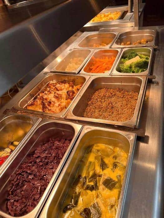 Vegan carvery at The Barn.