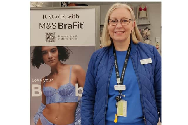 Julie Reason, who works at the Leamington M&S store.  Photo supplied