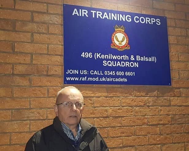 Kenilworth town councillor Richard Dickson says the 496 (Kenilworth & Balsall Common) Air Cadets squadron needs certainty over where it will be based in the future.