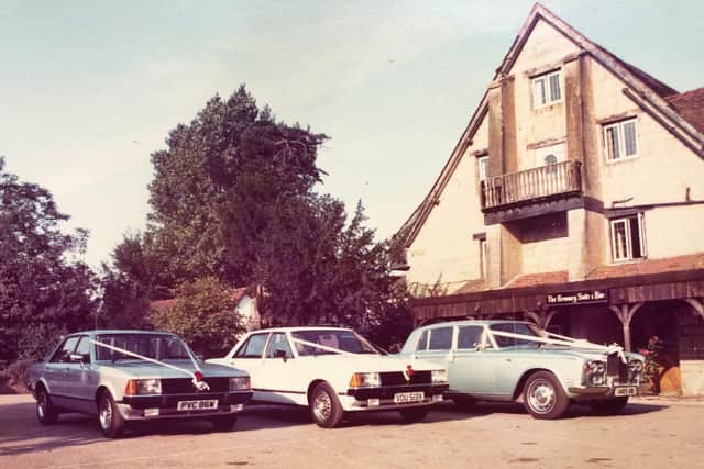 Some of Brookline's old fleet. Photo supplied