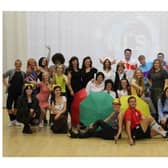 Staff at North Leamington School showed they had 'The X Factor' when they performed in front of over 320 students to raise money for the BBC's annual Children in Need appeal.