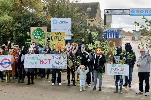 Villagers in Shawell have organised the Nature Now or Never campaign group to ask that the landowners of Shawell Quarry – Tarmac, Beauparc and BMI Redland – turn the site into a country park for local people once their quarrying permits come to an end.