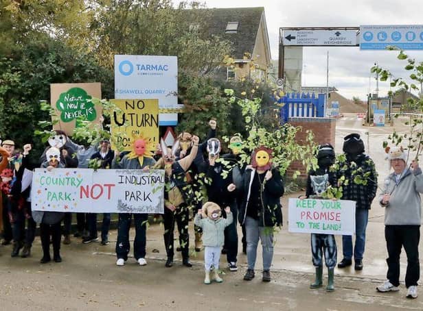 Villagers in Shawell have organised the Nature Now or Never campaign group to ask that the landowners of Shawell Quarry – Tarmac, Beauparc and BMI Redland – turn the site into a country park for local people once their quarrying permits come to an end.