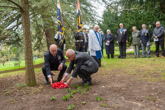 The laying of the wreath