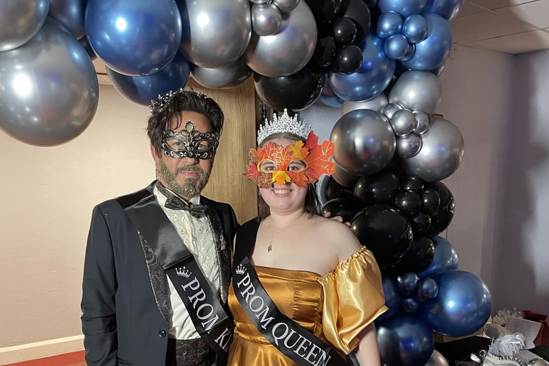 Meet the prom king and queen.