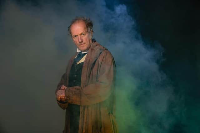 Ade Edmondson is Scrooge in this year's production of A Christmas Carol at the Royal Shakespeare Theatre in Stratford. Photo supplied