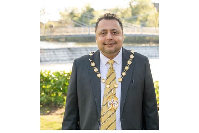 Councillor Naveen Tangri, the new chairman of Warwick District Council. Photo by Warwick District Council