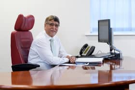 Ali Kurji who has retired as chief executive of the Heart of England Co-operative Society.