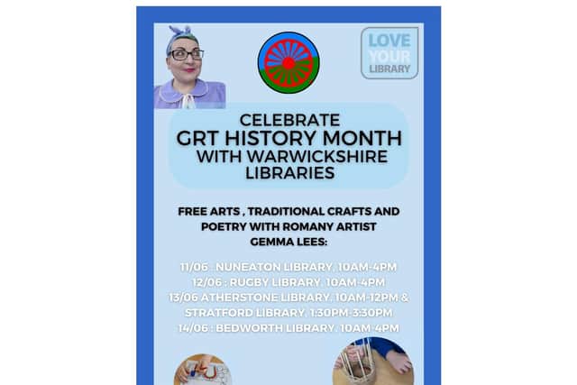 Libraries in Warwickshire are set to host community events to mark Gypsy, Roma, and Traveller history month. Photo supplied