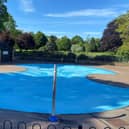 The paddling pool at St Nicholas Park in Warwick