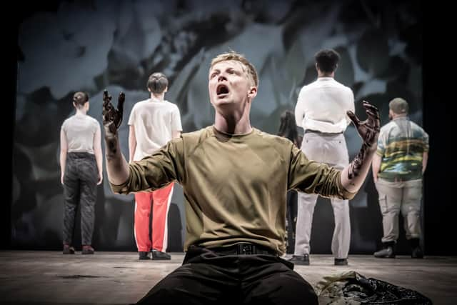 William Robinson excelled as Mark Antony in Atri Banerjee's production of Julius Caesar