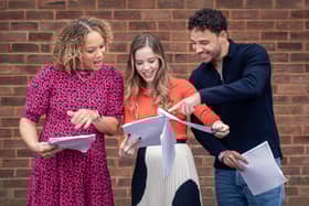 Angela Griffin who plays Kim Campbell, Katie Griffiths who plays Chlo Charles and Adam Thomas who plays Donte Charles, as they prepared for filming for their return to BBC1 Waterloo Road.