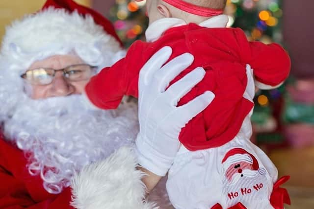 Father Christmas is coming to Rugby.