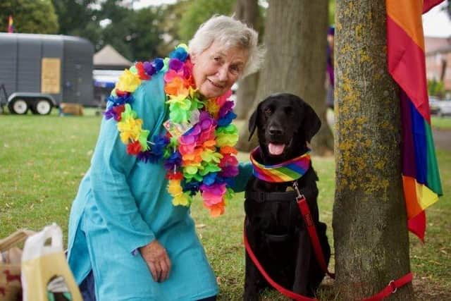 Janet Alty at Leamington Pride