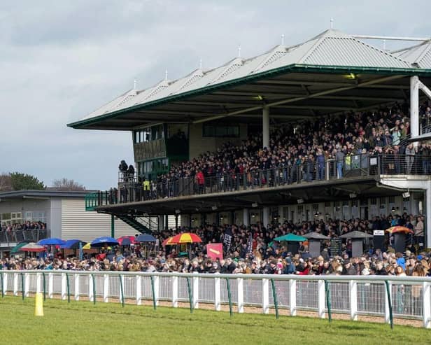 Magistrato made all the running to land the £10,000 Fisher German Novices' Handicap Chase at Warwick.