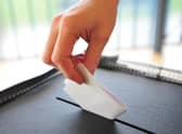 Ballot box. Stock image.