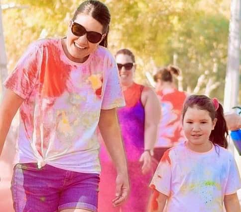 Families are invited to take part in the fun run.