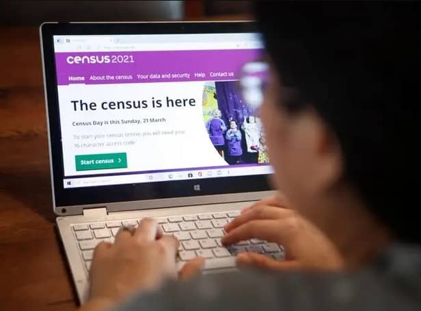The census takes place every 10 years, with every household in the UK required to take part.