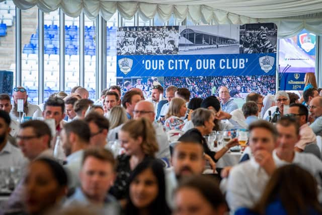 Nearly 300 people attended Coventry Rugby Community Foundation's Inaugural Lunch. Picture: Coventry Rugby Club