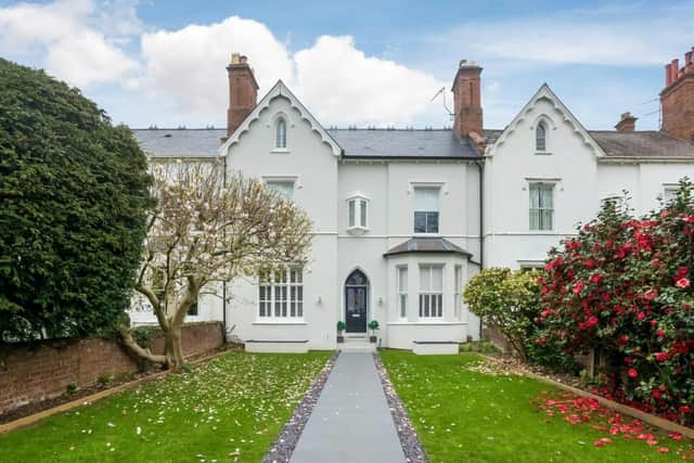 The five bed Victorian town house. Photo by Fine and Country